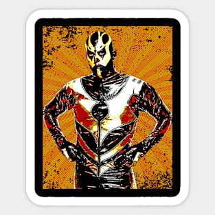 Goldust // Retro Comics Style Sticker